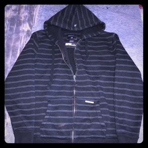 ☠️Really nice EUC O’Neil stripped zip up hoodie
